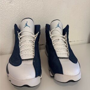 Jordan Sneakers - White and Blue